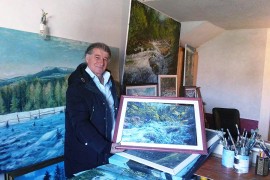 Slikar Rajko Ćajić "istrajava u svojoj tišini"