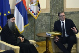 Vučić sa Porfirijem: Kad država i crkva streme istom, Srbija bude ...