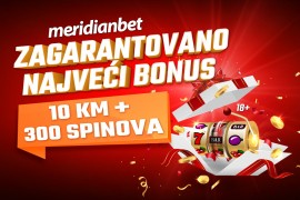 Meridian je apsolutni rekorder najvećih bonusa u Bosni i Hercegovini!