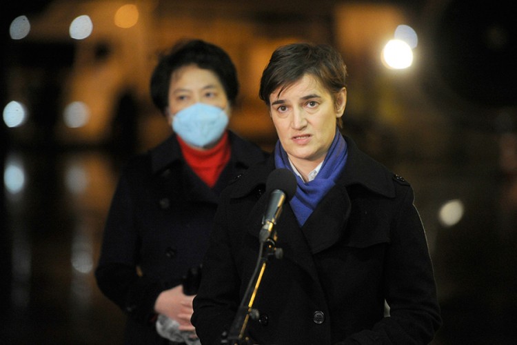 Brnabić: Srbija spremna da pomogne vakcinama i ostalima u regionu