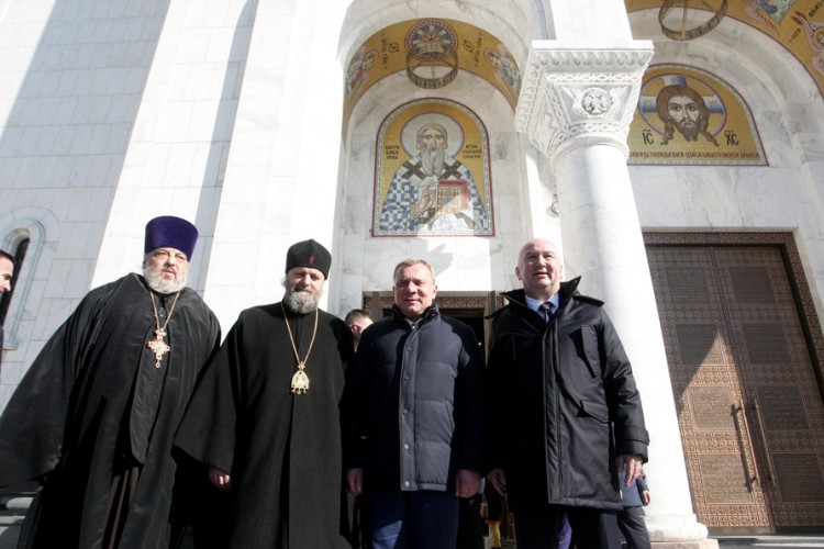 Borisov posjetio Hram Svetog Save: "Simbol ujedinjenja"