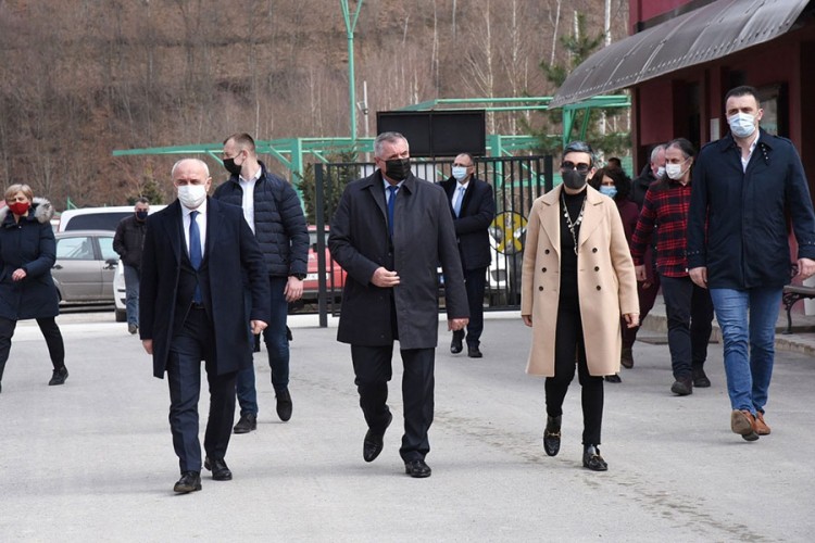 Višković i Đokić obišli krug Rudnika "Sase"