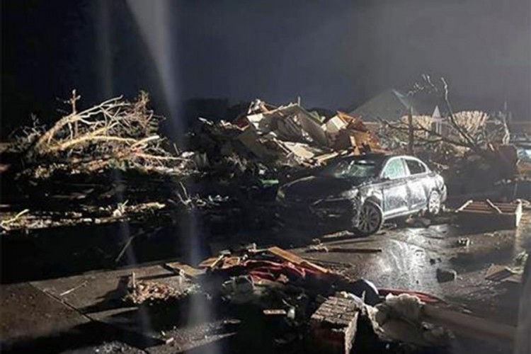 Sjeverna Karolina: Tornado ubio tri osobe, ranjeno deset ljudi
