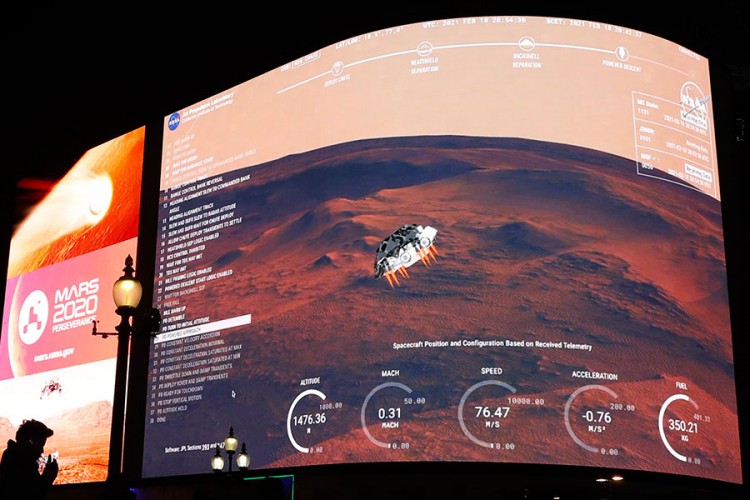 Rover u odličnom stanju nakon spuštanja na Mars