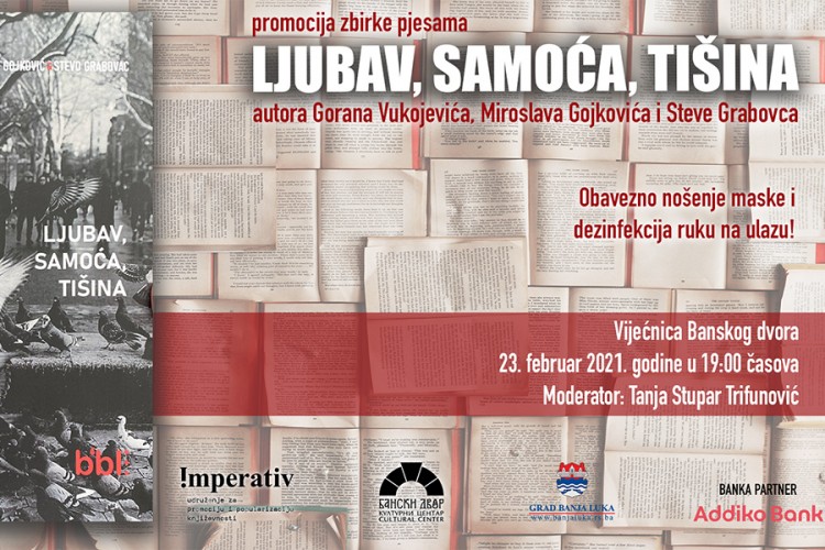 Promocija zbirke pjesama tri autora u Banskom dvoru
