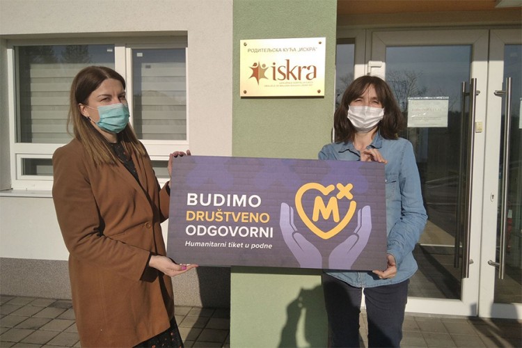 Mozzart podržao rad Udruženja "Iskra"