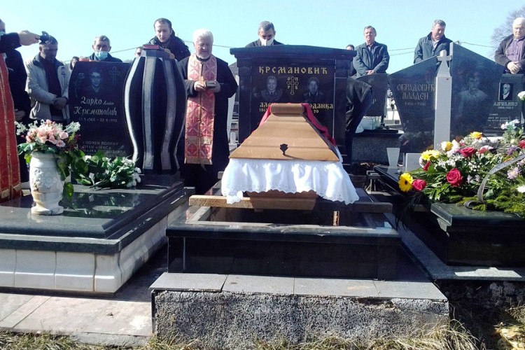 Sahranjen pukovnik VRS Aleksa Krsmanović