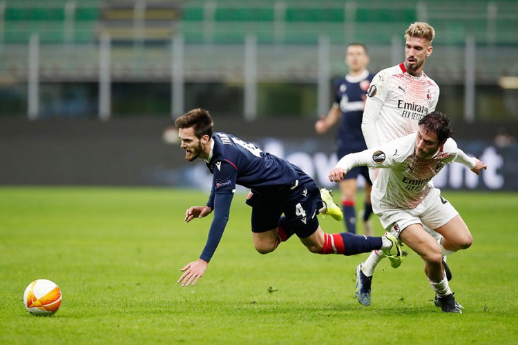 Milan bez pobjede zaustavio Zvezdu u Ligi Evrope