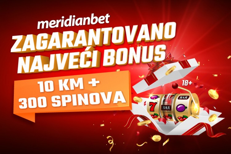 Meridian je apsolutni rekorder najvećih bonusa u Bosni i Hercegovini!