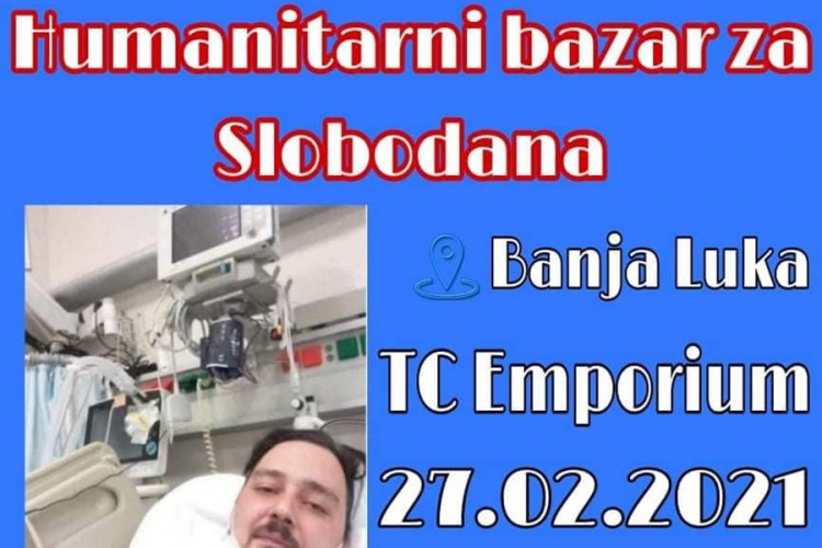 Sutra humanitarni bazar da Slobodan dobije novo srce