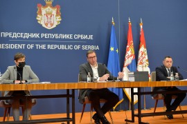Na sjednici Savjeta o KiM, vakcinama, kriminalu, jačanju MUP i vojske
