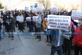 Novi protest ugostitelja u Sarajevu