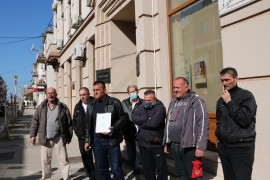 Udruženje veterana ostalo ispred gradske uprave Trebinje