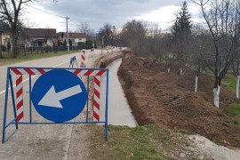 U Sanskom Mostu počela gradnja odbrambenog zida od poplava