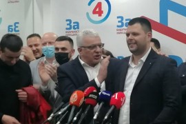 Mandić proglasio pobjedu u Nikšiću: "Poslije 28 godina Đukanović ...
