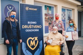 Mozzart donirao mašinu štampariji distrofičara iz Doboja