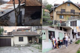 Kuće u kojima su odrasli poznati, pogled na dvije izaziva tugu