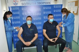 Vakcinisano 55 zdravstvenih radnika Opšte bolnice Zvornik
