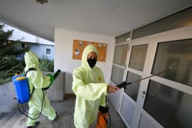 Dezinfekcija objekata gdje se građani masovnije okupljaju