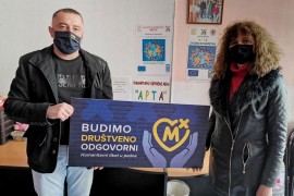 Igraj na humanost - Mozzart pomogao udruženju žena ARTA