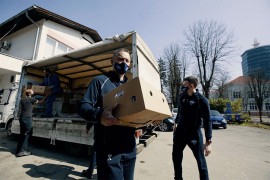 "Igokea" Crvenom krstu donirala 20.000 KM u prehrambenim namirnicama