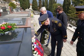 Položeni vijenci u pomen na Jozu Leutara