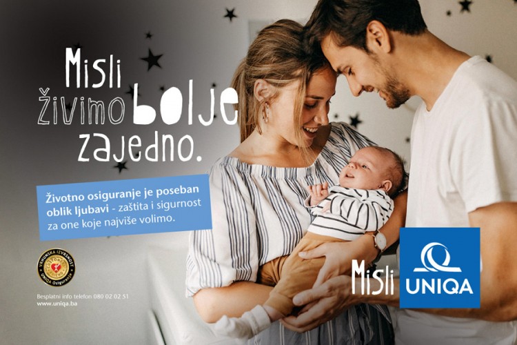 UNIQA Životno osiguranje: Sreća i sigurnost nemaju cijenu