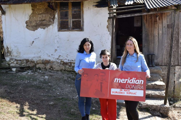 Uz pomoć kompanije Meridian Popovići brže do kuće