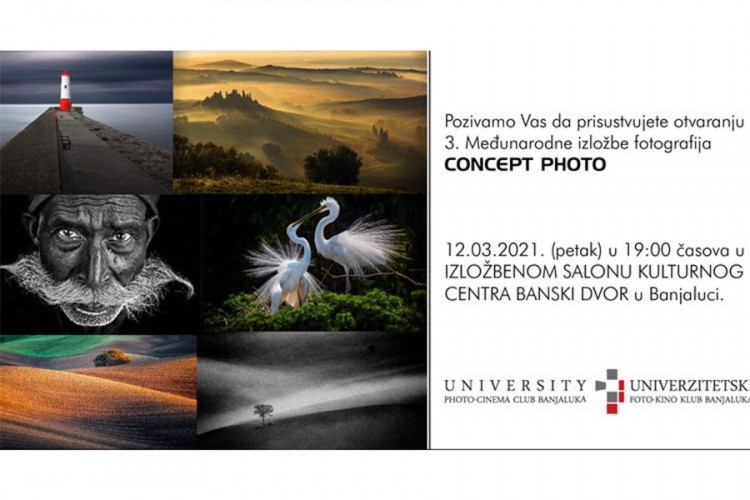 Izložba "Concept photo" u Banskom dvoru