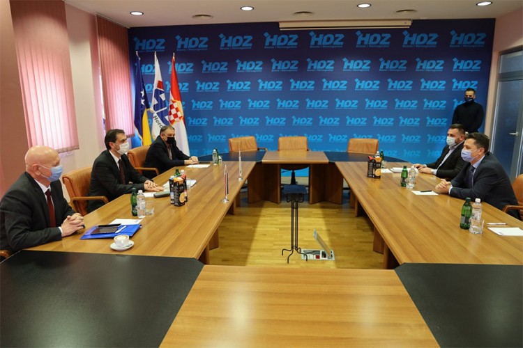 Sastanak HDZ-a i SDA: Neophodno stvoriti pozitivnu atmosferu
