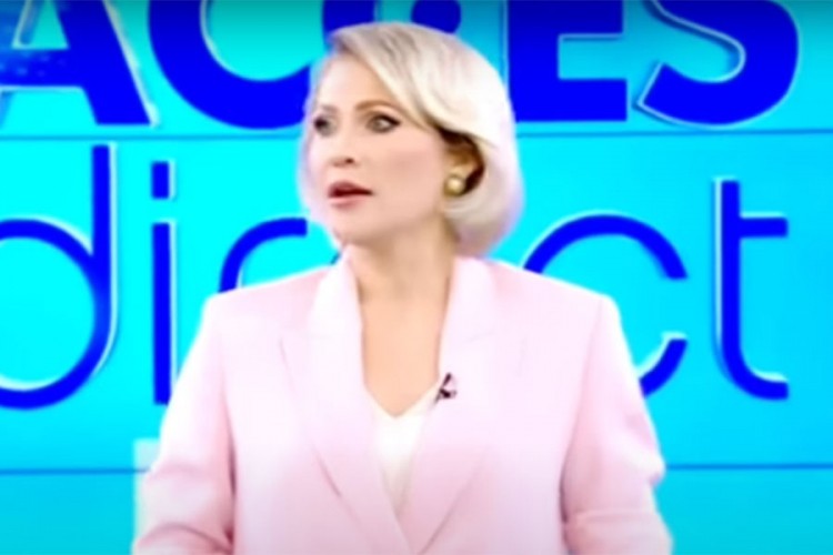 Gola žena uletjela u studio, pa gađala voditeljku ciglom