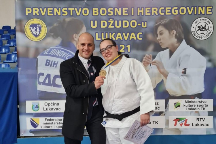 Džudistkinja iz Banjaluke niže uspjehe: Borjana Marjanac postala prvak BiH