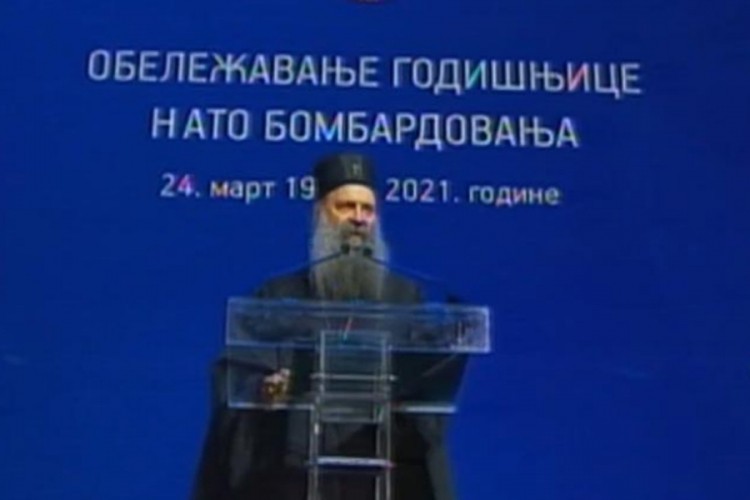 Patrijarh Porfirije: U NATO agresiji stradali nevini ljudi, molimo se za njih