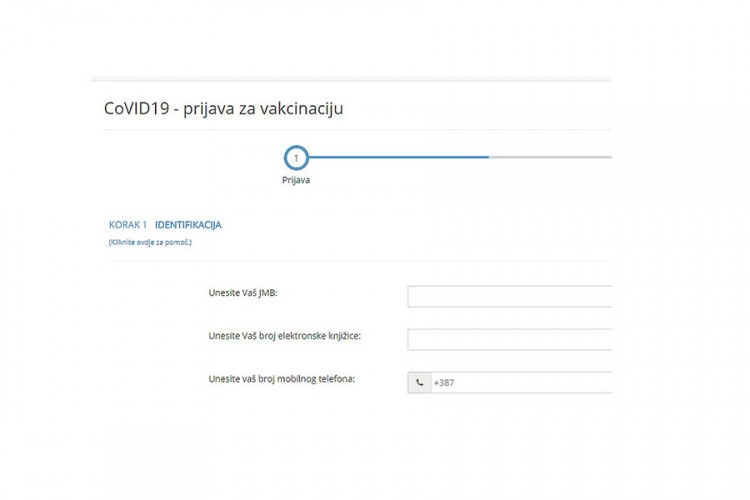 Puštena u rad aplikacija za prijavljivanje za vakcinaciju u Sarajevu