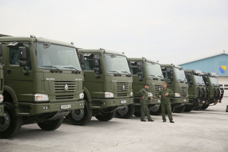Kina donirala OS BiH vozila vrijedna 2,5 miliona KM