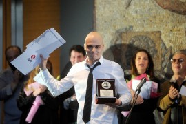 Miodrag Dragičević - prvi dobitnik nagrade "Nebojša Glogovac"