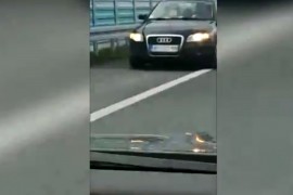 Samo na Balkanu: Auto-putem vozili u rikverc