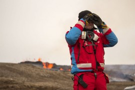 Evakuisani planinari koji su došli da gledaju islandski vulkan