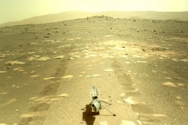 Helikopter NASA preživio hladne marsovske noći