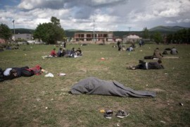 Protest građana kod "Mirala" zbog migranata