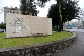 Ustaškim simbolima oskrnavljen antifašistički spomenik u Rijeci
