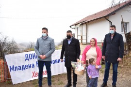Mladen Milanović izgradio kuću porodici Mladenović-Zeljković