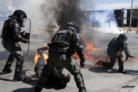 Studentski protest u Solunu završen nasiljem, policija gasila ...