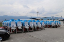 GP BiH dobila mobilne stanice za pranje ruku, ubruse i sapune