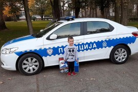Rođendanski provod za dječaka koji voli policiju