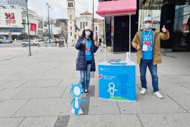 SOS predstavnici od sada na ulicama Sarajeva, sreća je znati srcem dati