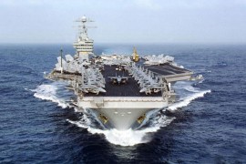 Američki nosač aviona ostaje na Bliskom istoku