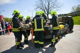 Vježba banjalučkih vatrogasaca: Pokazali spremnost i opremljenost
