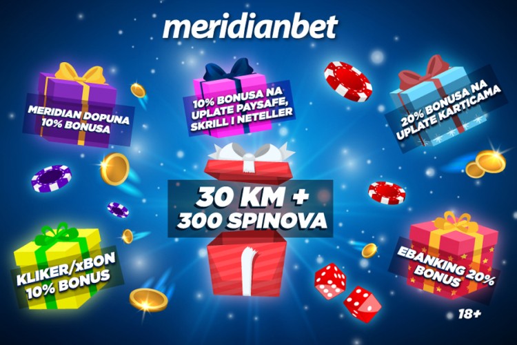 Meridian bonusima "srušio" internet, poklon od 30 KM