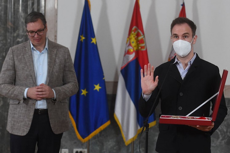 Stefanu Milenković uručen Orden Karađorđeve zvezde